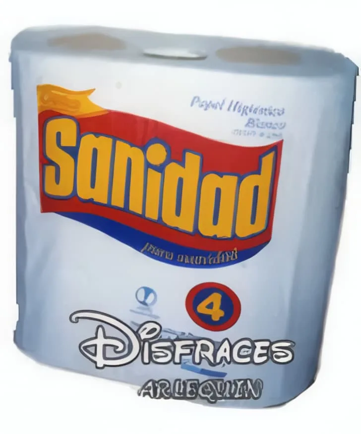 Personaje Publicitario Papel Higiénico