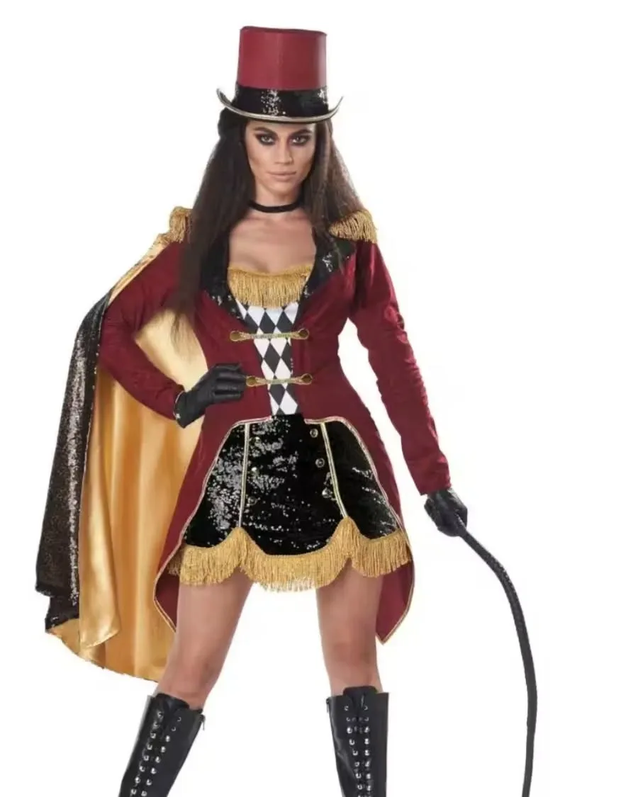 Personaje de domadora de circo