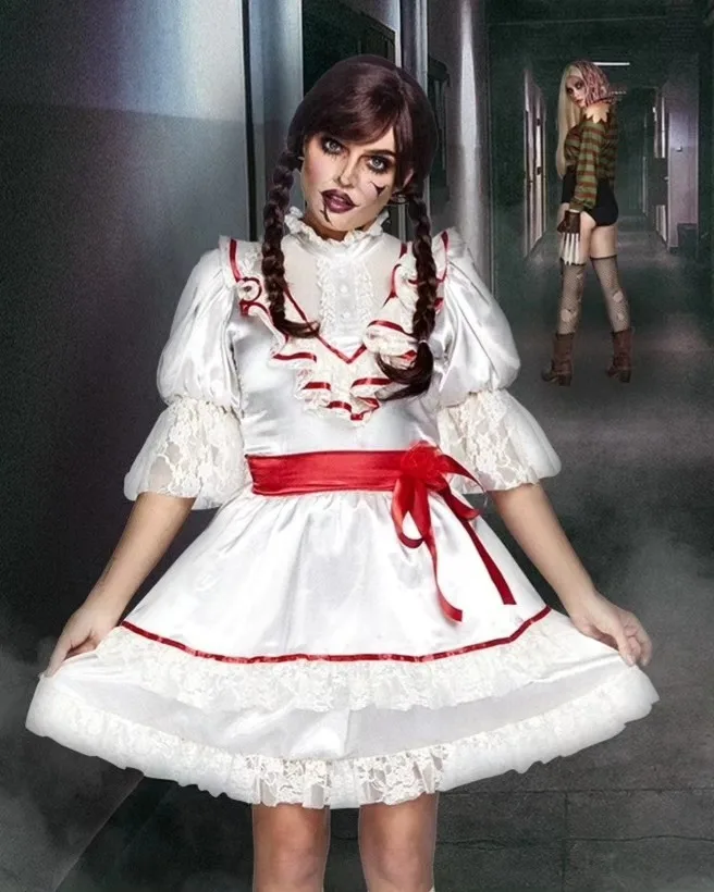Disfraz de muñeca escalofriante