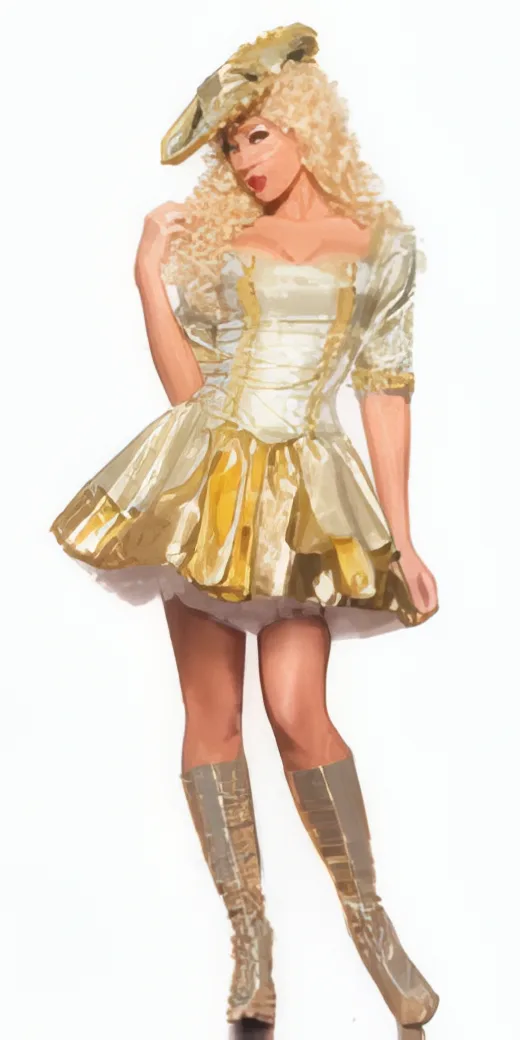 Disfraz de María Antonieta