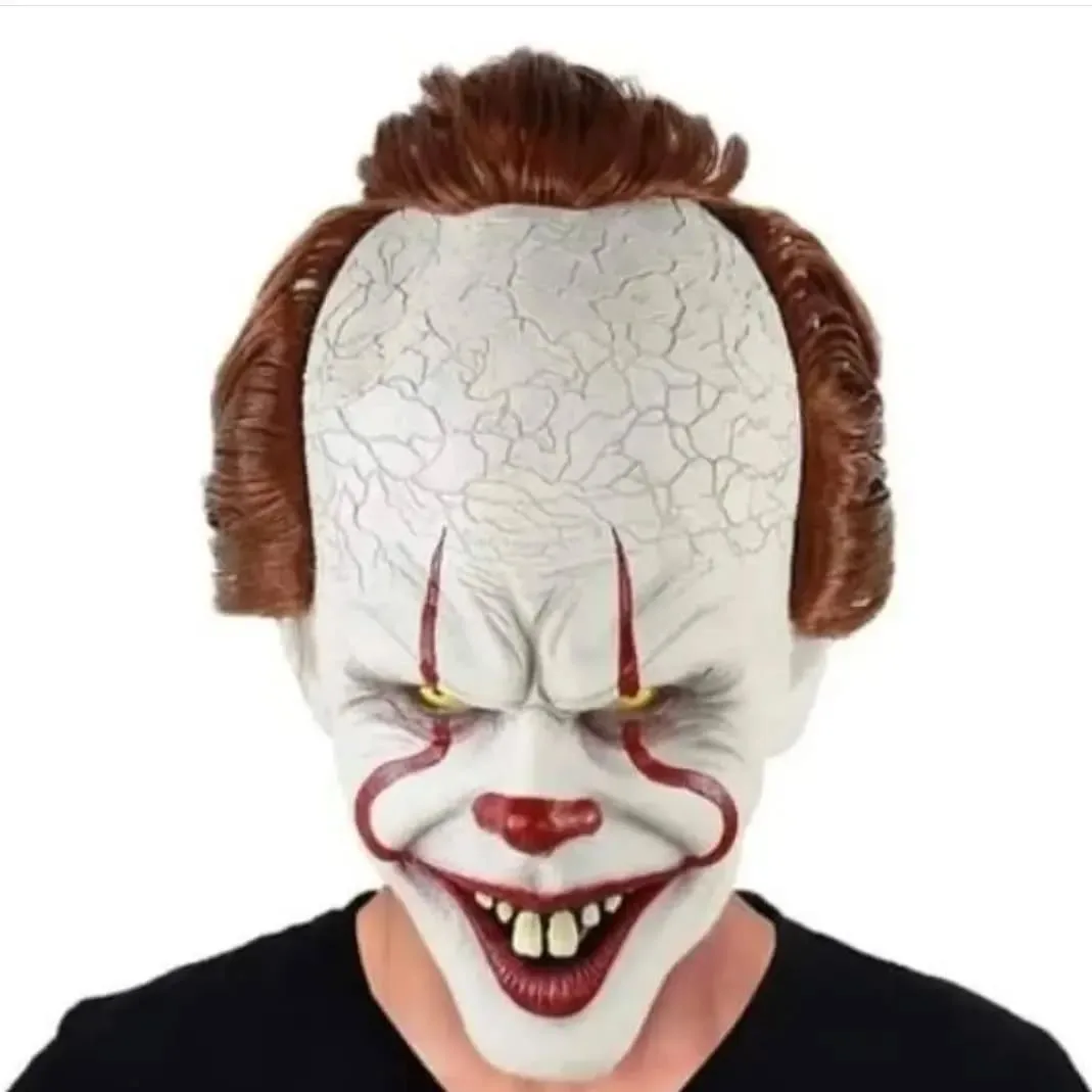Máscara de payaso terrorífico